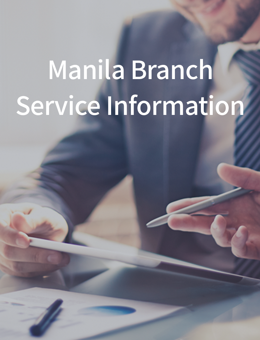 Manila Branch Service Information